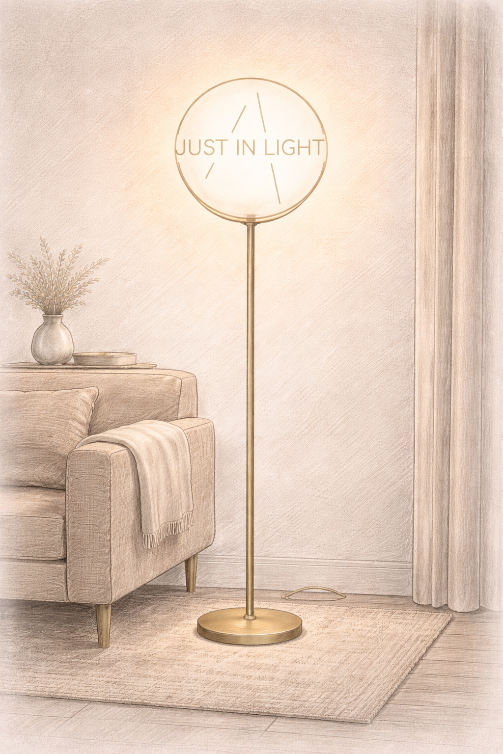Lampes au sol
