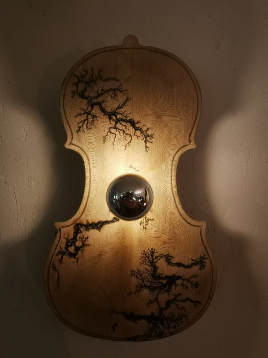 Violon foudroyé